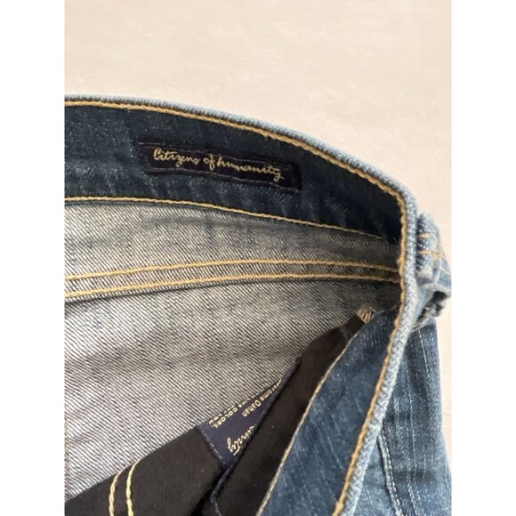 Citizens of Humanity Jeans Women's Size 28 Low Waist Bootcut Kelly 001 Stretch - Picture 5 of 10